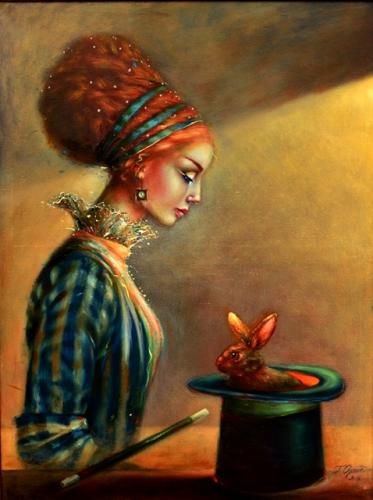 Hat Trick I, 60x80cm, oil, canvas, 2016