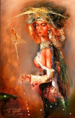 Seducer, 39x61cm, oil on cardboard, 2015