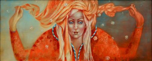 Generosity, 100x40cm, oil, canvas, 2015