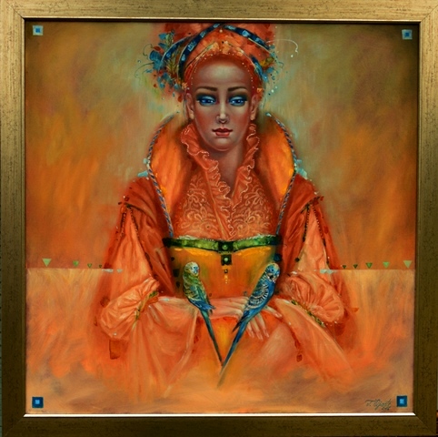 The Trio, 80x80cm, oil, canvas, 2016