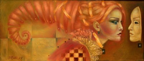 The Truth Watch, 70x30cm, oil, canvas, 2016