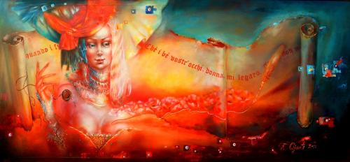 Those... Loveletters, oil, canvas 2013