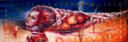 Harvest Time, 120x40cm, oil, canvas, 2013