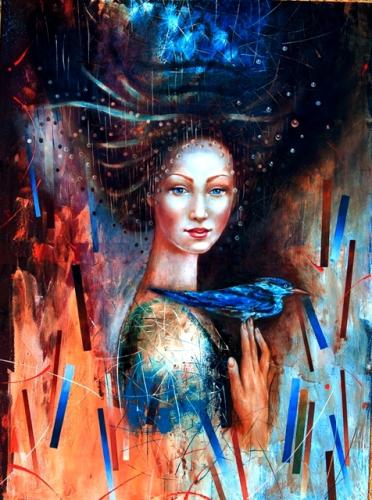 My Bluebird, 60x80cm, oil, canvas, 2011