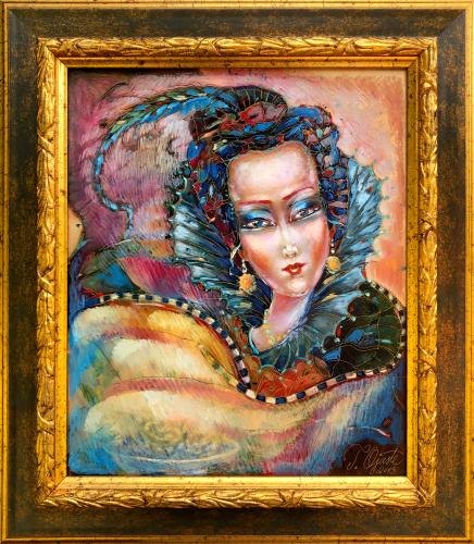 Dreamer 880€|26x30cm, oil, cardboard, 2018