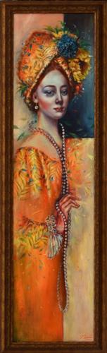 The Midday 4500€|30x120cm, oil, canvas, 2016