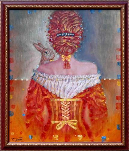 Hoides teda õrnalt  4800€|60x70cm, õli, lõuend, 2021