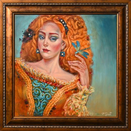 Habras lummus I  3800€|50x50cm, õli, lõuend, 2016-2022