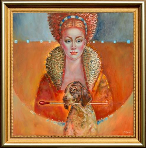 Performance 4900€|70x70cm, oil, canvas, 2020