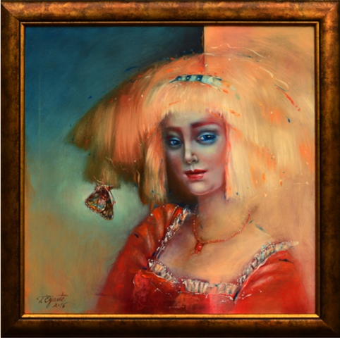 Butterfly Effect 3400€|50x50cm, oil, canvas, 2016