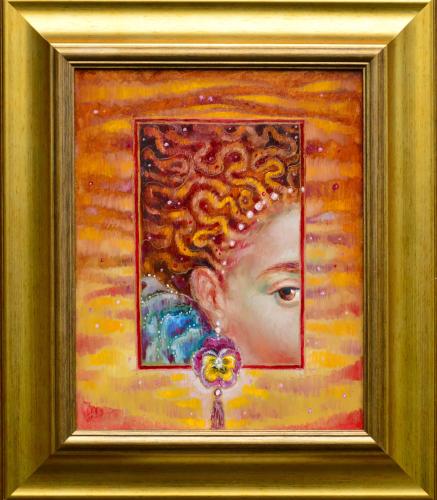 Eye-catcher 880€|24x30cm, õli, papp, 2020