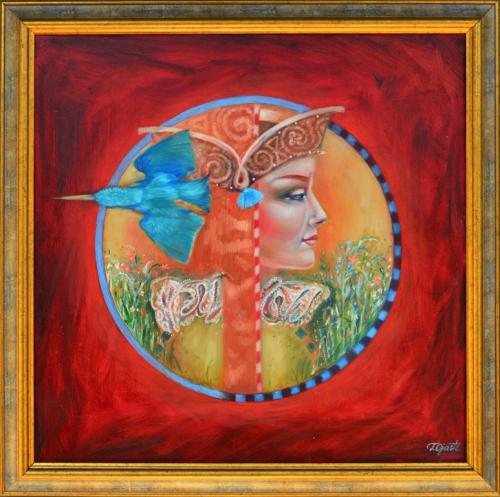 Fantasy 1200€|60x60cm, oil, canvas, 2018