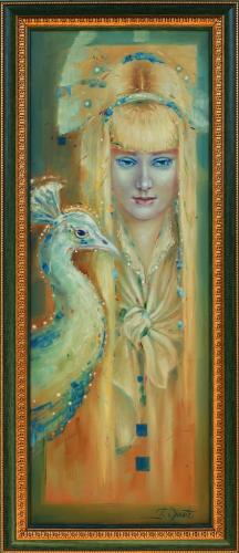 Bird´s Tale 2500€|30x80cm, oil, canvas, 2018