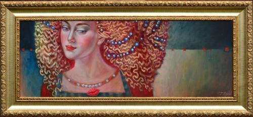 A Meaningful Silence 3800€|80x30cm, oil, canvas, 2020