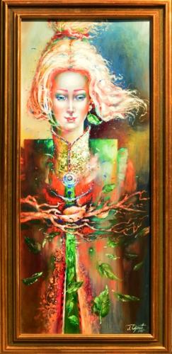 In the Wind 3500€|43x103cm, oil, canvas, 2016