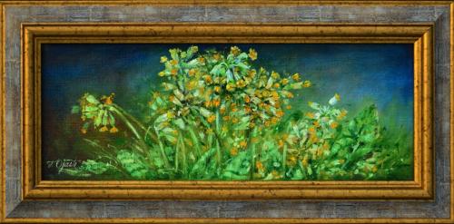 Neitsi ükssarvega 4400€|30x120cm, õli, lõuend, 2012