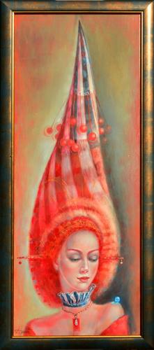 Moment of Balance 3800€|40x100cm, oil, canvas, 2020