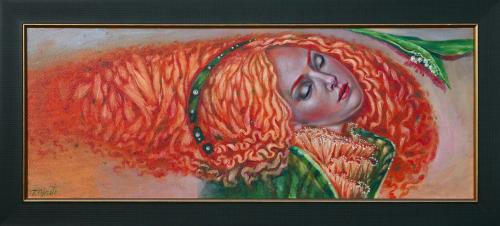 Aromatherapy 3400€|80x30cm, oil, canvas, 2022